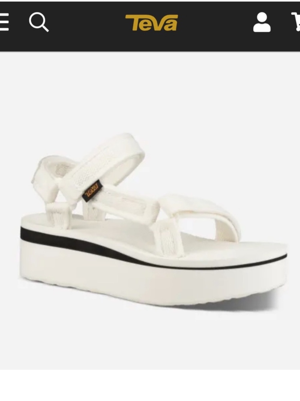 Teva Flatform Universal Platform Sandals Sz 9